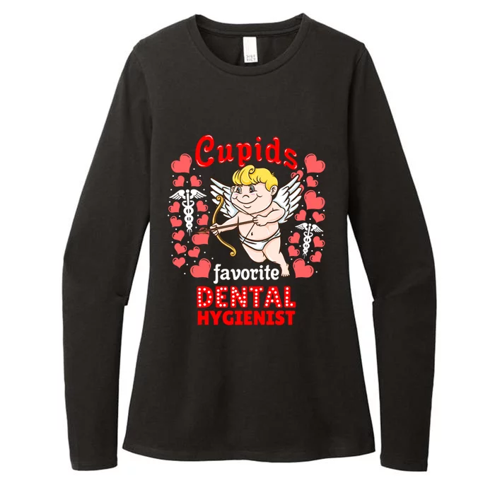 Cupids Favorite Dental Hygienist Valentines Day Cute Gift Womens CVC Long Sleeve Shirt