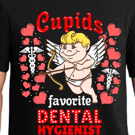 Cupids Favorite Dental Hygienist Valentines Day Cute Gift Pajama Set