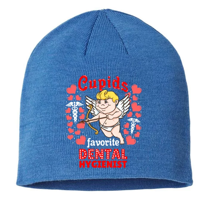 Cupids Favorite Dental Hygienist Valentines Day Cute Gift 8 1/2in Sustainable Knit Beanie