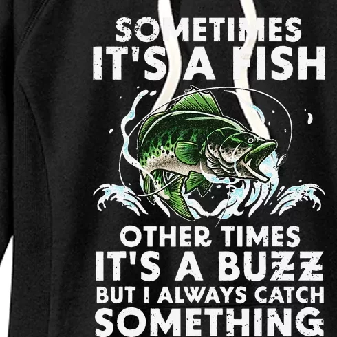 Cool Fishing Design For  Fishing Rod Fish Fisherman Women's Fleece Hoodie