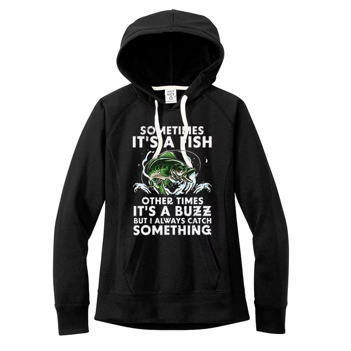 Cool Fishing Design For  Fishing Rod Fish Fisherman Women's Fleece Hoodie