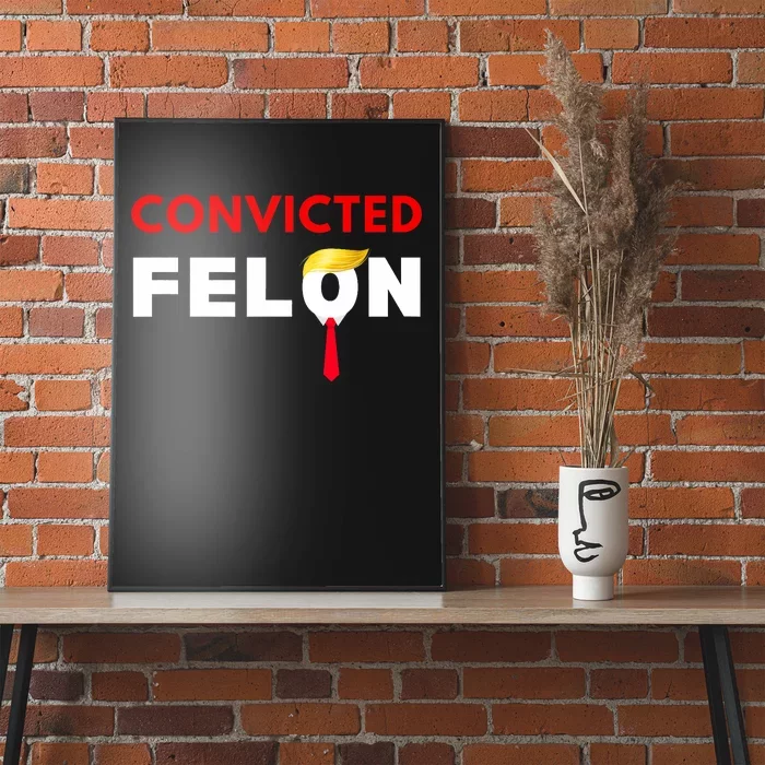 Convicted Felon Donald Trump Guilty Lock Him Up Trump Prison Poster