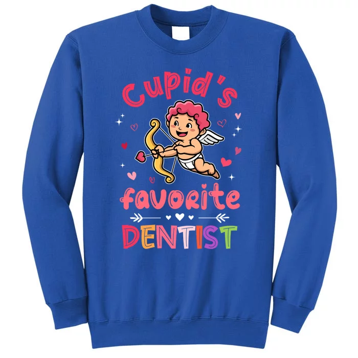 Cupid's Favorite Dentist Funny Valentines Day Dental Gift Sweatshirt