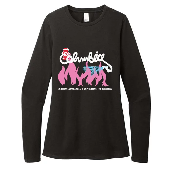 Columbia Fire Department Womens CVC Long Sleeve Shirt