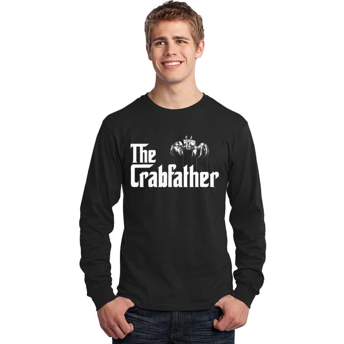 Crab Fishing Dad The Crabfather Tall Long Sleeve T-Shirt