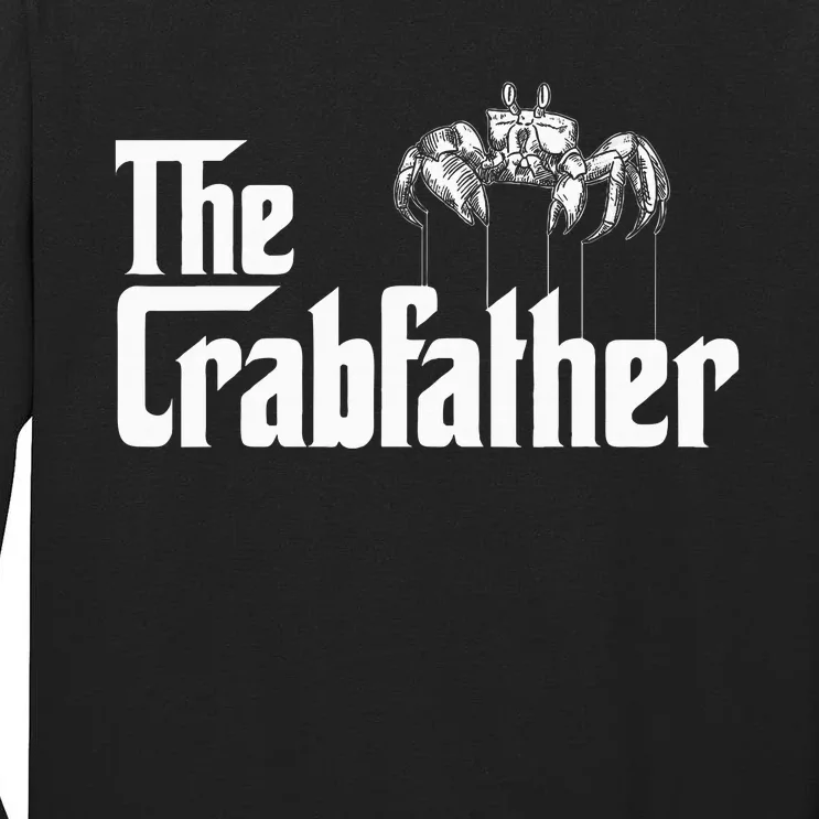 Crab Fishing Dad The Crabfather Tall Long Sleeve T-Shirt