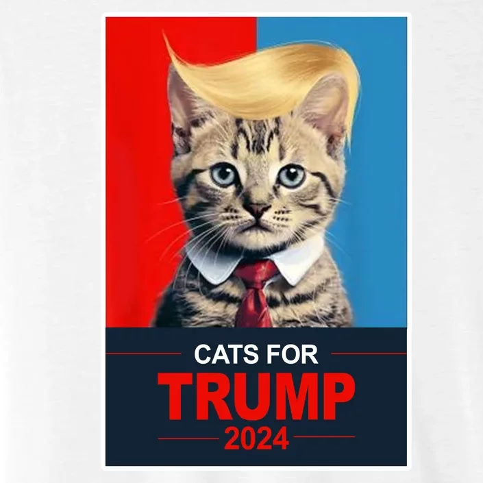 Cats For Donald Trump 2024 Election ChromaSoft Performance T-Shirt