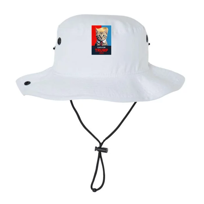 Cats For Donald Trump 2024 Election Legacy Cool Fit Booney Bucket Hat