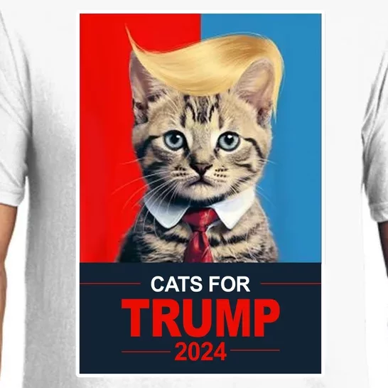 Cats For Donald Trump 2024 Election Pajama Set