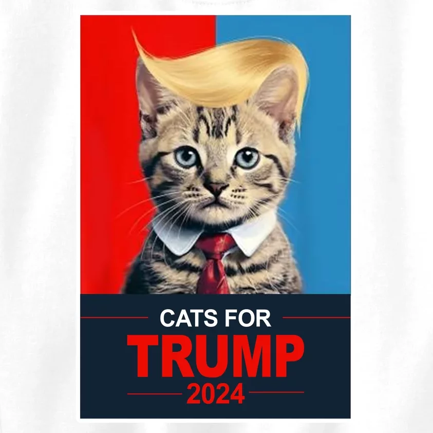 Cats For Donald Trump 2024 Election Kids Sweatshirt