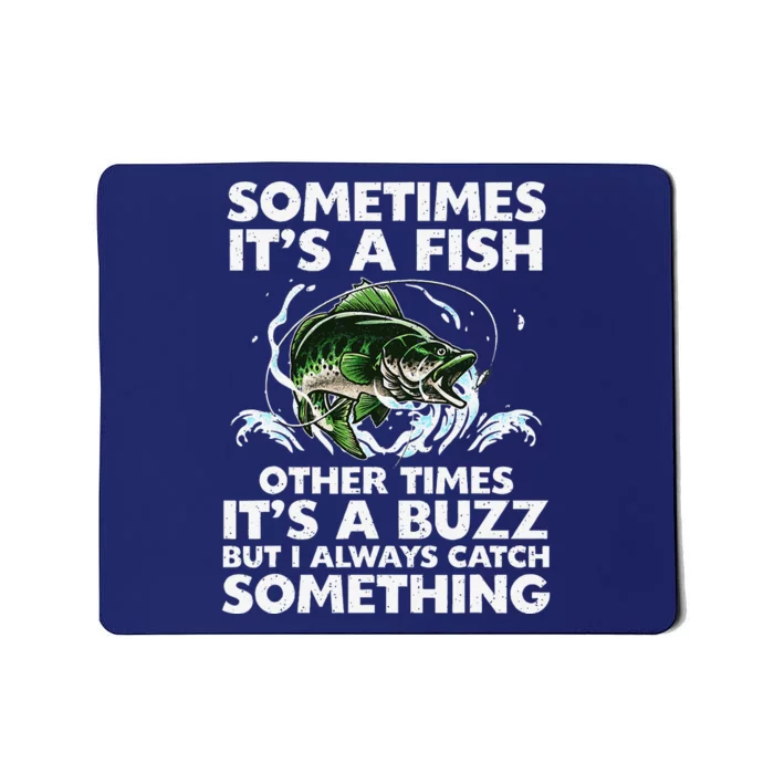 Cool Fishing Design For Fishing Rod Fish Fisherman Mousepad