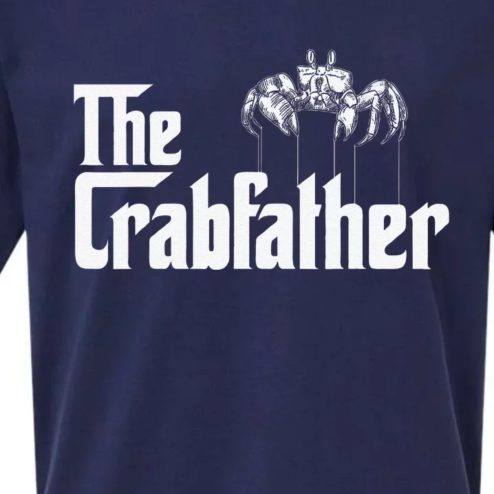 Crab Fishing Dad The Crabfather Sueded Cloud Jersey T-Shirt