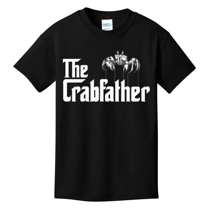 Crab Fishing Dad The Crabfather Kids T-Shirt