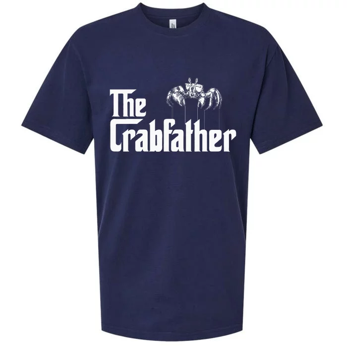 Crab Fishing Dad The Crabfather Sueded Cloud Jersey T-Shirt