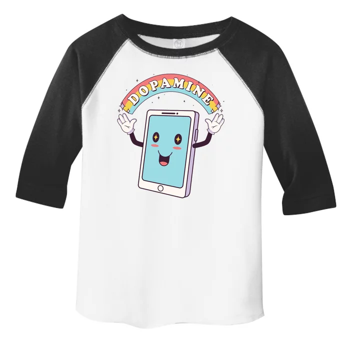 Cute Funny Dopamine Cellphone Toddler Fine Jersey T-Shirt