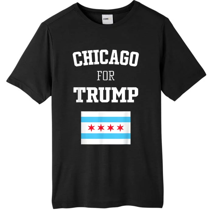 Chicago For Donald Trump SupporterS Design ChromaSoft Performance T-Shirt