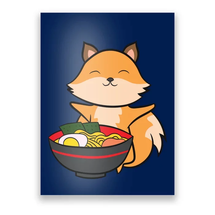 Cute Fox Eating Ra Love Ra And Foxes Poster