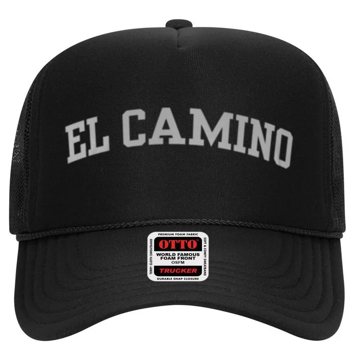 College Fever El Camino College High Crown Mesh Trucker Hat