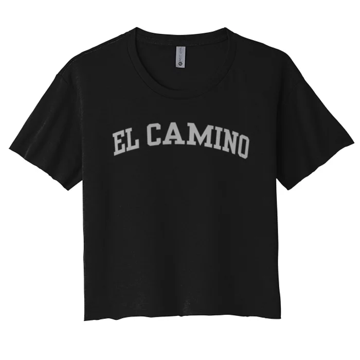 College Fever El Camino College Women's Crop Top Tee