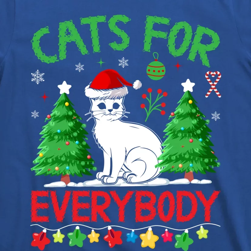 Cats For Everybody Christmas Gift T-Shirt