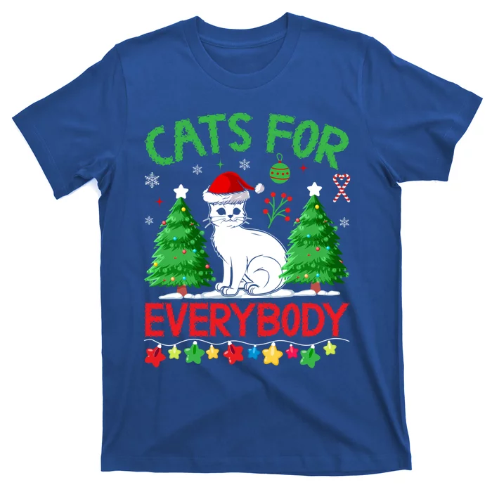 Cats For Everybody Christmas Gift T-Shirt