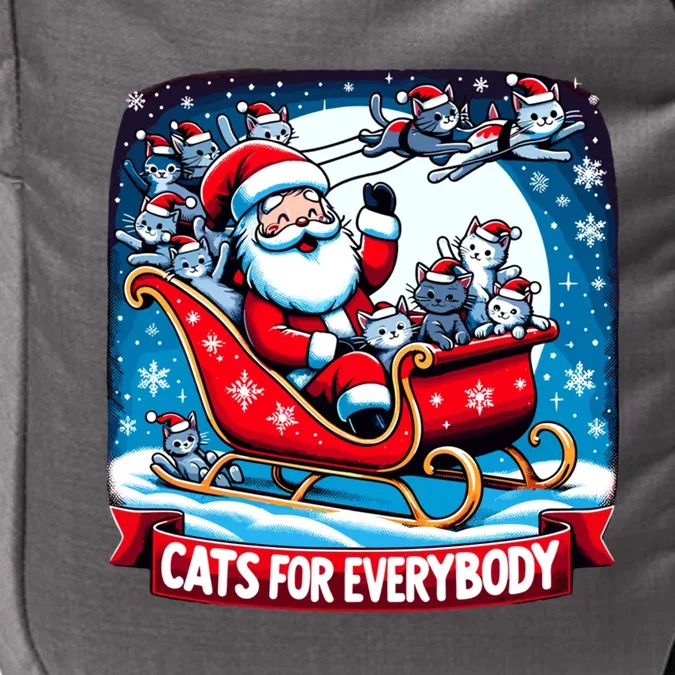 Cats For Everybody Festive Cats For Everybody Christmas Gift Impact Tech Backpack