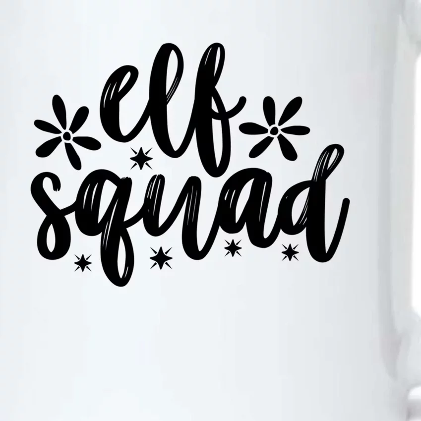 Christmas Funny Elf Squad Meaningful Gift Black Color Changing Mug