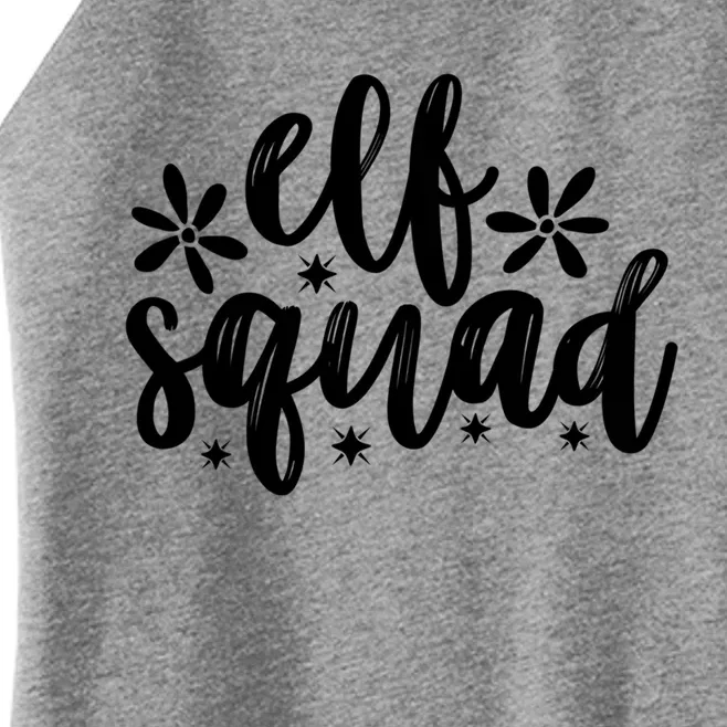 Christmas Funny Elf Squad Meaningful Gift Women’s Perfect Tri Rocker Tank