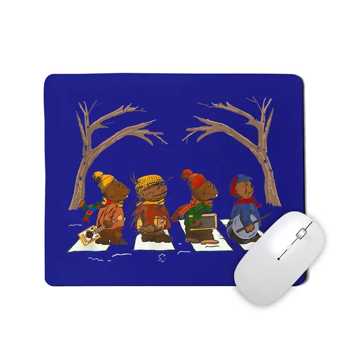 Christmas Funny Emmet Otter Christmas Family Cute Gift Mousepad