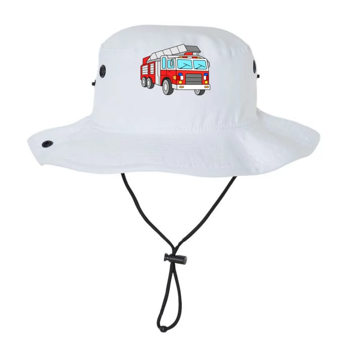 Cool Fire Engine Firetruck Firefighter Meaningful Gift Legacy Cool Fit Booney Bucket Hat