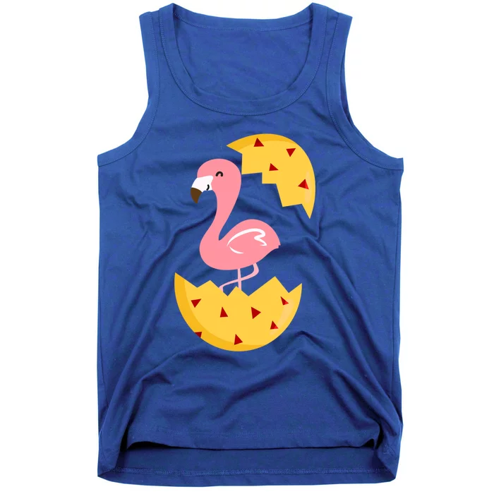 Cute Flamingo Easter Eggs Gift Tank Top