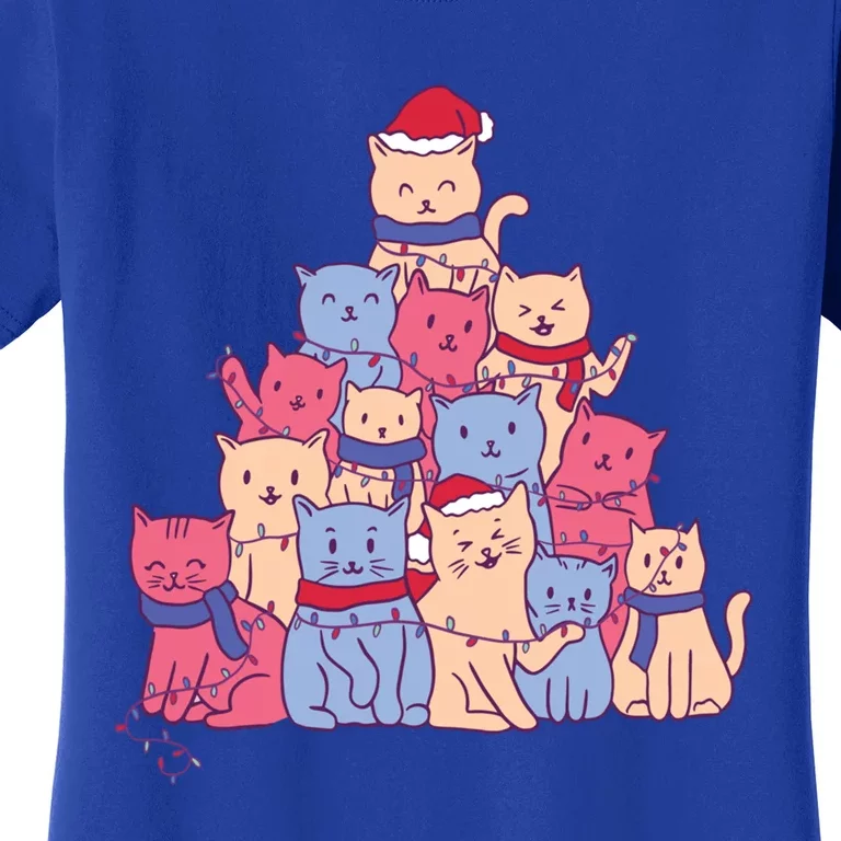 Cats For Everybody Christmas Cats Xmas Meow Christmas Meaningful Gift Women's T-Shirt