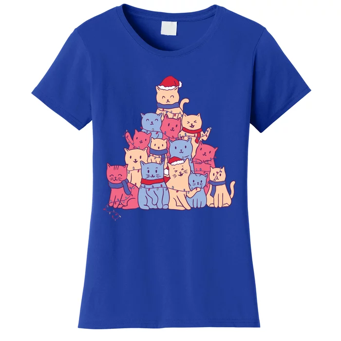 Cats For Everybody Christmas Cats Xmas Meow Christmas Meaningful Gift Women's T-Shirt