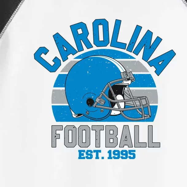 Carolina Football Est 1995 Team Supporter Toddler Fine Jersey T-Shirt