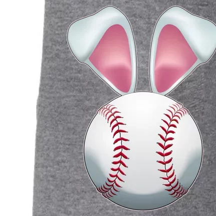 Cute Funny Easter Bunny Baseball Doggie 3-End Fleece Hoodie