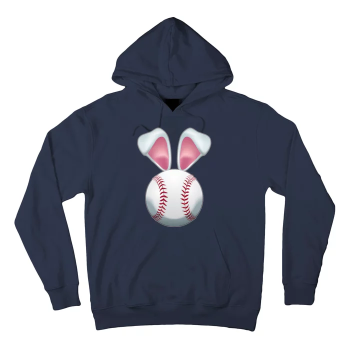 Cute Funny Easter Bunny Baseball Hoodie