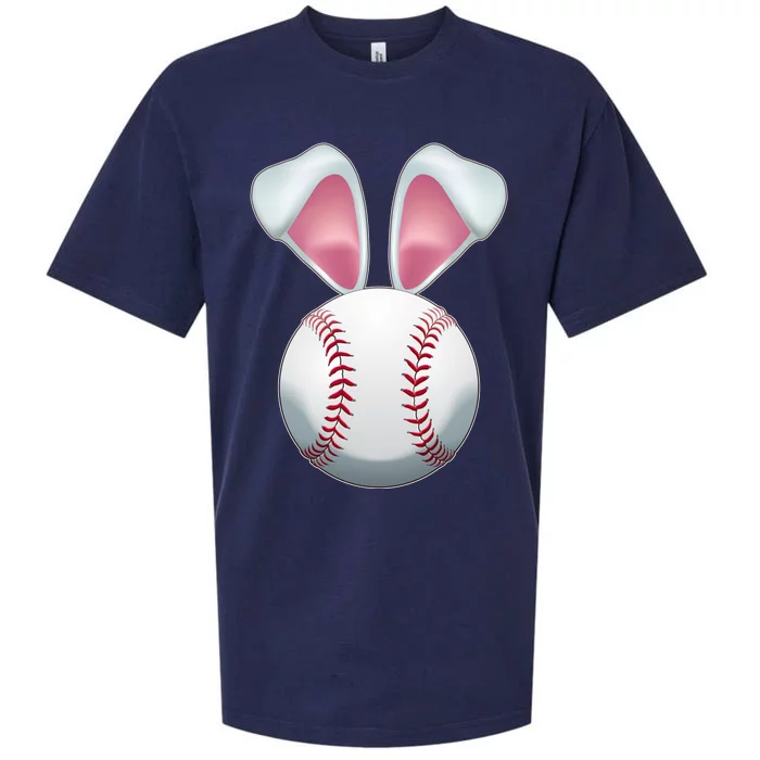 Cute Funny Easter Bunny Baseball Sueded Cloud Jersey T-Shirt