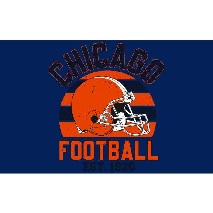 Chicago Football Est 1920 Team Supporter Bumper Sticker