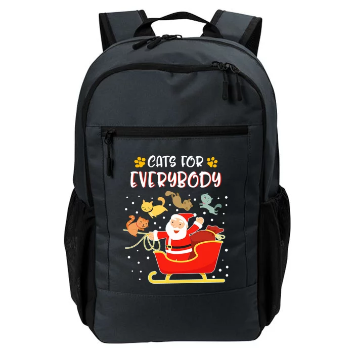 Cats For Everybody Christmas Kitten Lover Gift Daily Commute Backpack