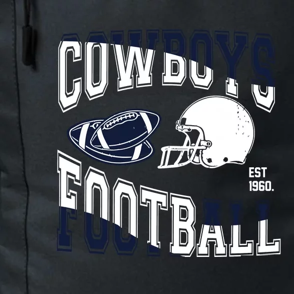 Cowboys Football Est 1960 Daily Commute Backpack