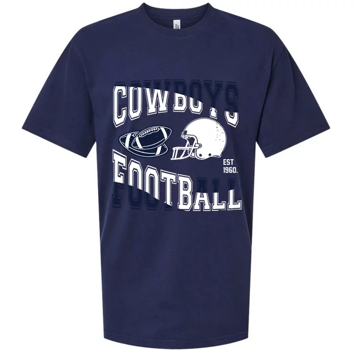 Cowboys Football Est 1960 Sueded Cloud Jersey T-Shirt