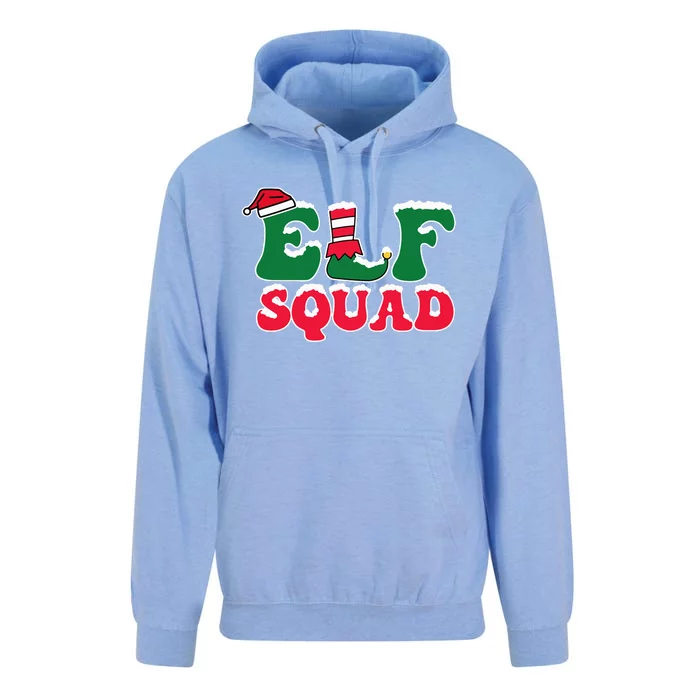 Cute Funny Elf Squad Christmas Seasonal Unisex Surf Hoodie