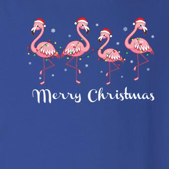 Christmas Funny Flamingo Pink Christmas Tree Xmas Great Gift Toddler Long Sleeve Shirt