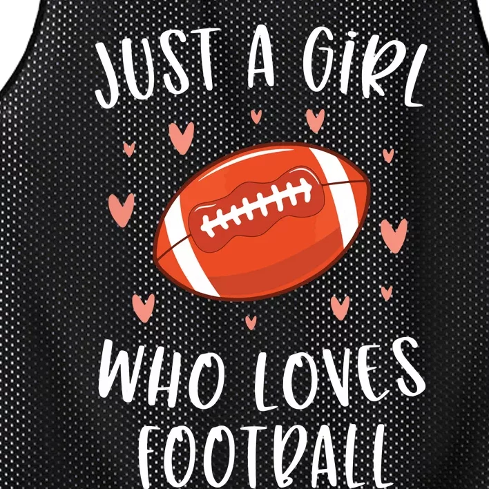 Cute Football For Just A Who Loves Football Mesh Reversible Basketball Jersey Tank