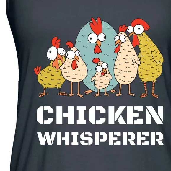 Chickens For Farmers Chicken Keepers Chicken Whisperer Ladies Essential Flowy Tank