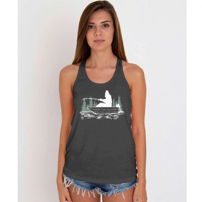 Cool Fishing Fisher M.E.N Women's Knotted Racerback Tank