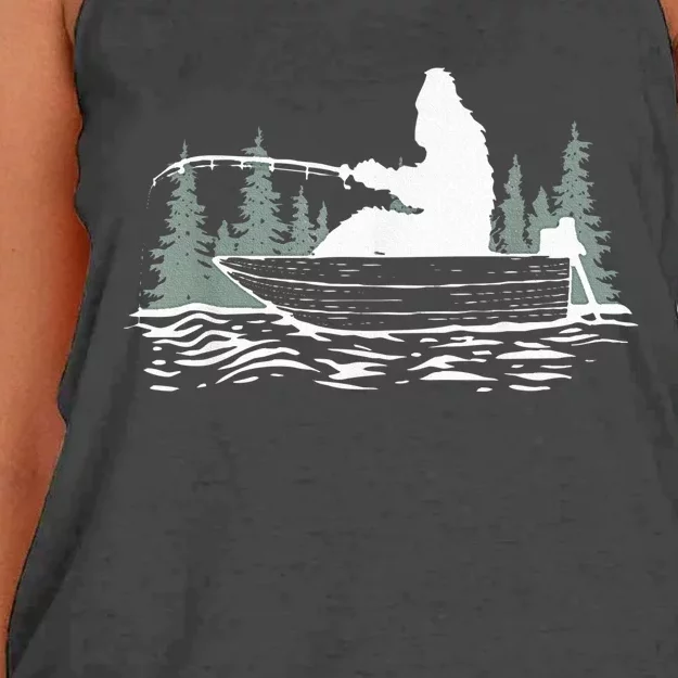 Cool Fishing Fisher M.E.N Women's Knotted Racerback Tank