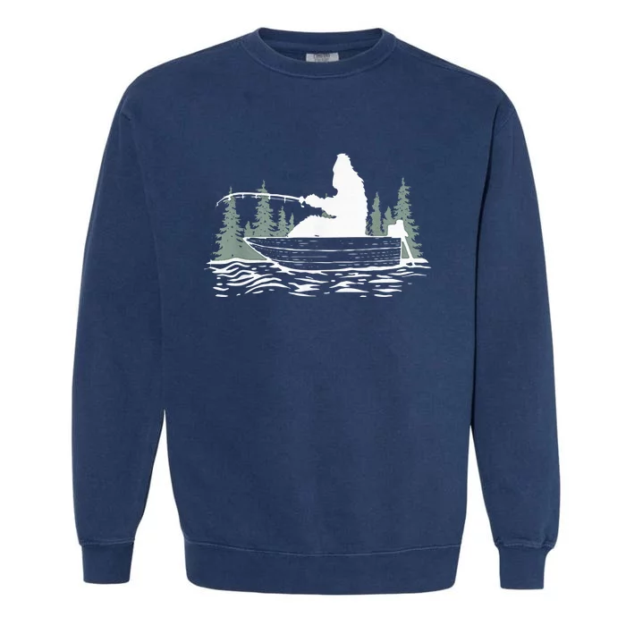 Cool Fishing Fisher M.E.N Garment-Dyed Sweatshirt