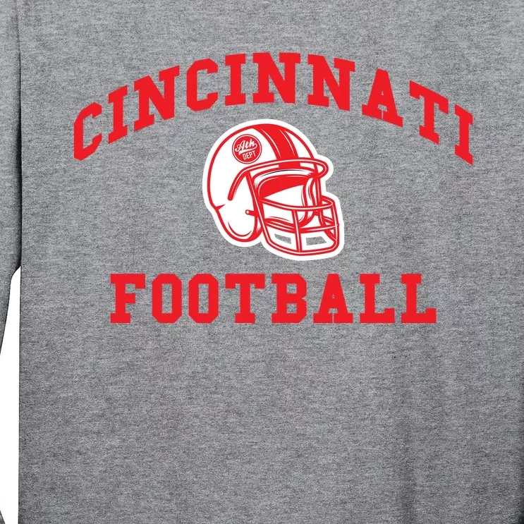 Cincinnati Football Fans Long Sleeve Shirt