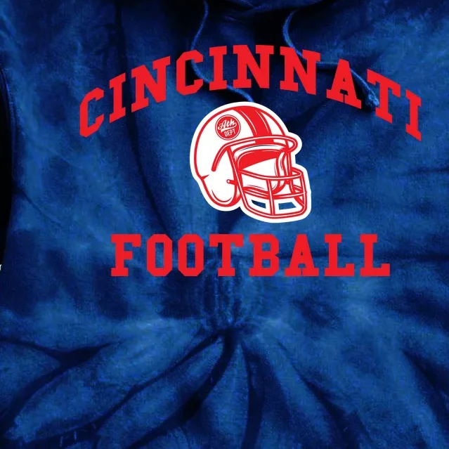 Cincinnati Football Fans Tie Dye Hoodie